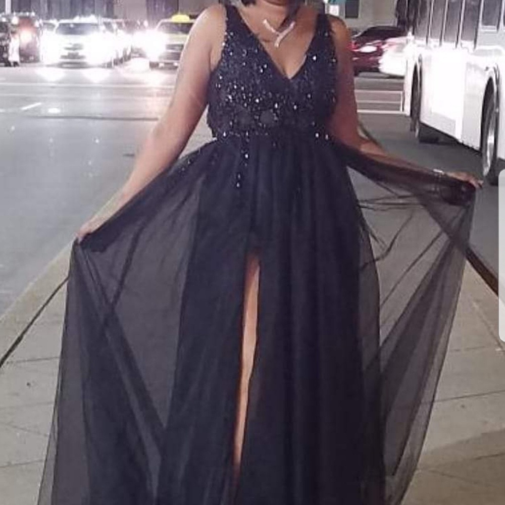 A long ball dress... Very Good for prom
